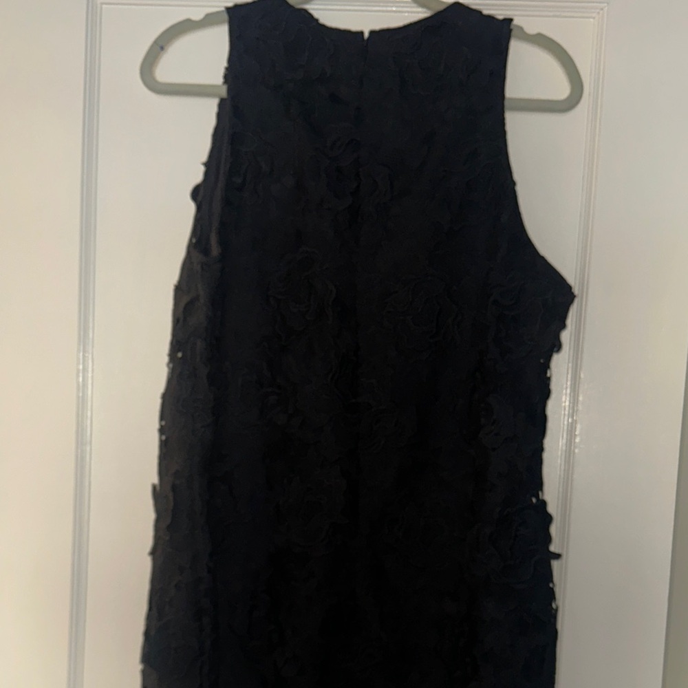 J. Crew Collection Black Floral Lace Sheath Dress NWT 16 - Picture 6 of 6